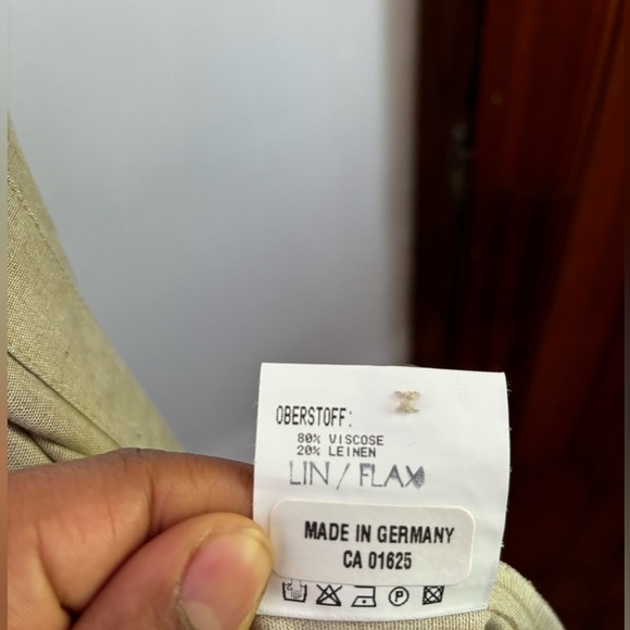 LA STRADA design by Sievers | sleeveless linen button up | size 42 - Picture 5 of 7